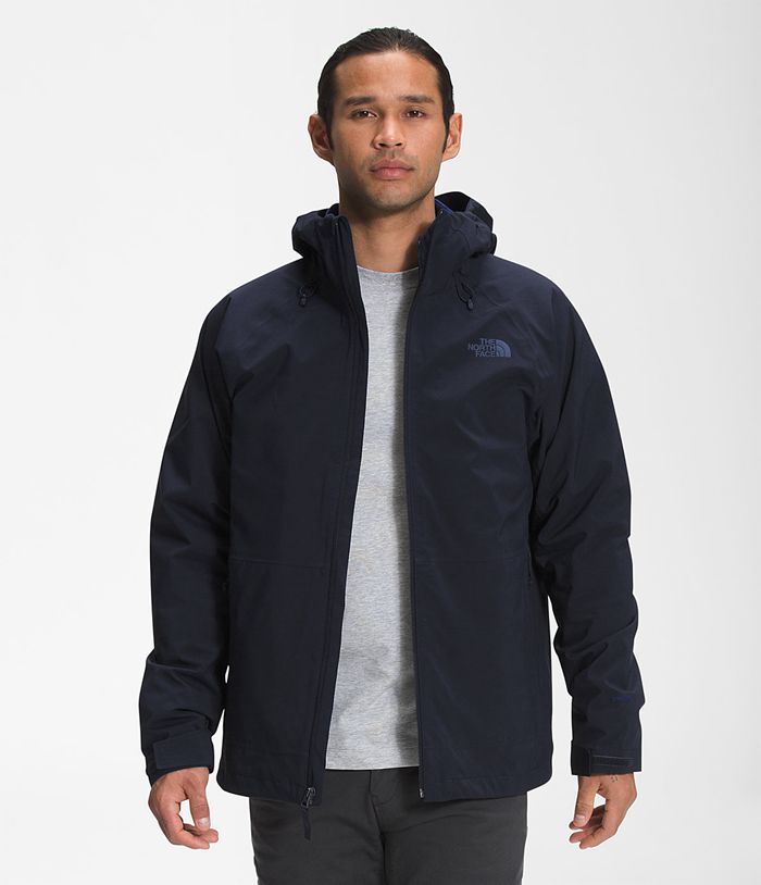 The North Face ThermoBall™ Eco Triclimate® Mens Rain Jacket Blue/Navy 145870-AUG